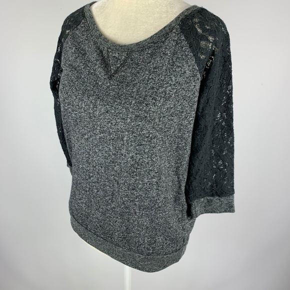 Juniors Active Large Sweatshirt Athleisure Lace - Picture 2 of 4